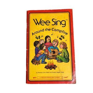 Wee Sing Around The Campfire Song Book Sheet Music 1986 0843103116